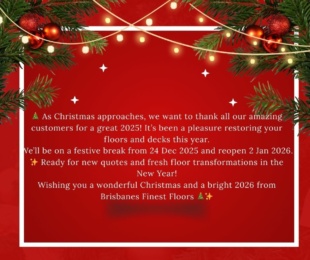 Merry Xmas from Brisbanes Finest Floors