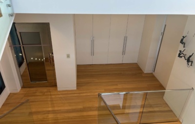 Blackbutt timber floor with a water based satin finish