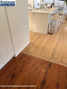 Cypress Pine with white wash water based finish
